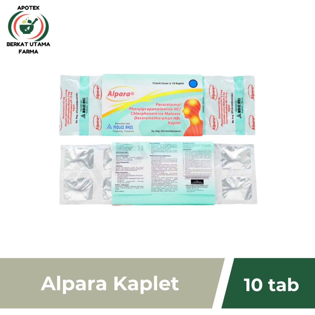 Alpara Kaplet 1 Strip 10 Kaplet