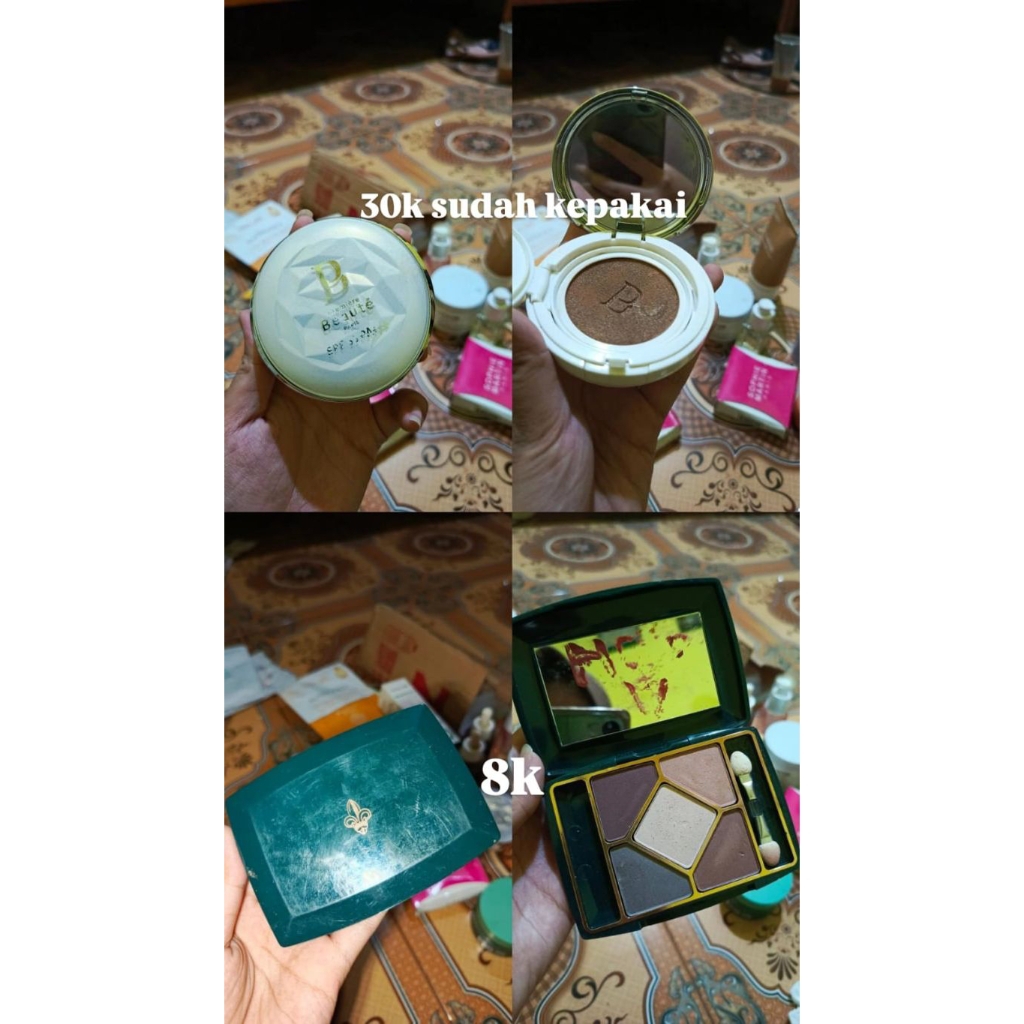 skincare ada yg uda kepake ada yg baru