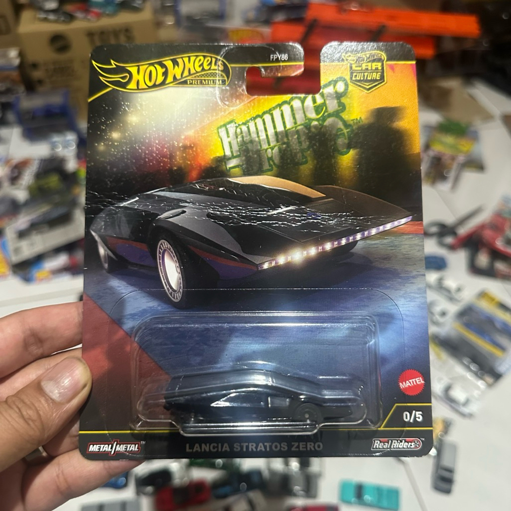 Hot Wheels Chase Lancia Stratos Zero Premium Hammer Drop