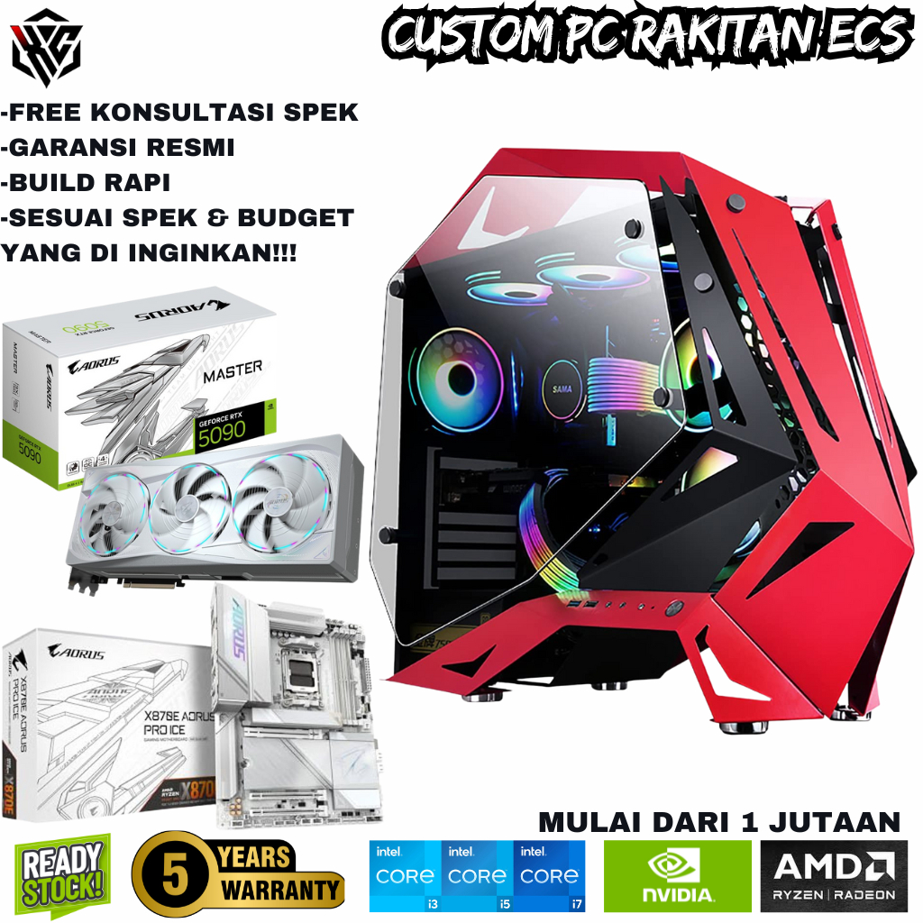 Custom PC Rakitan ECS - Custom PC Rakitan EXCO Computer Store