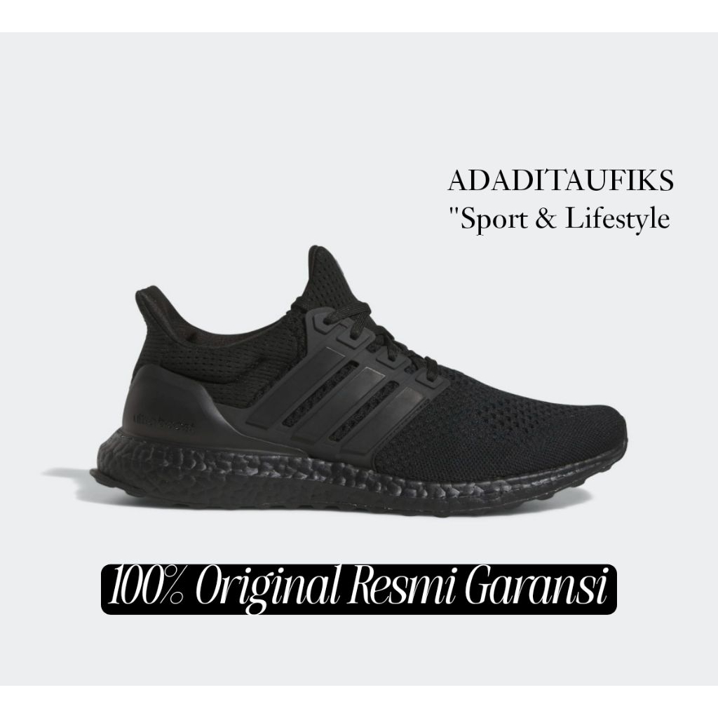 Sepatu Running Adidas Ultraboost 1.0 Black Original HQ4199