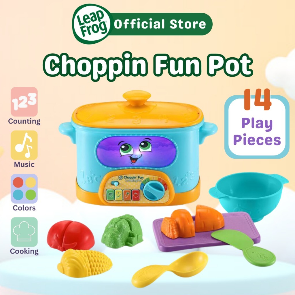 Leapfrog Choppin Fun Learning Pot Pretend Play Toy Set