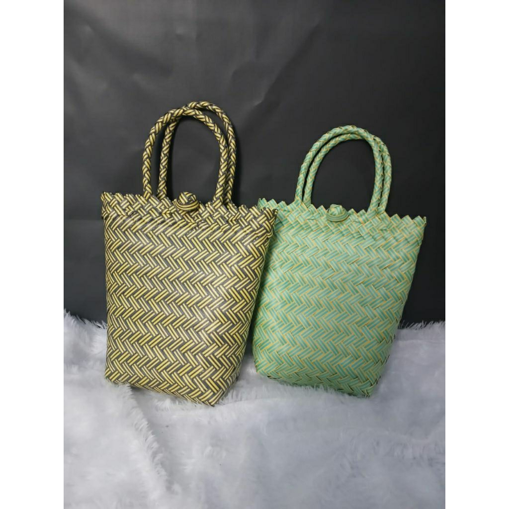 TAS ANYAMAN PANJANG/TAS HAMPERS/TAS SOUVENIR/TAS ANYAMAN BOTOL