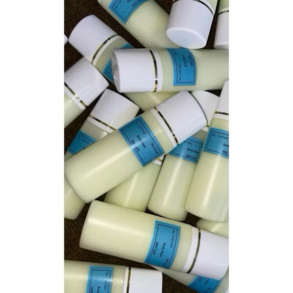 Body Nigt Forte/Lotion Forte/Lotion Dosting Menyengat Lb Biru