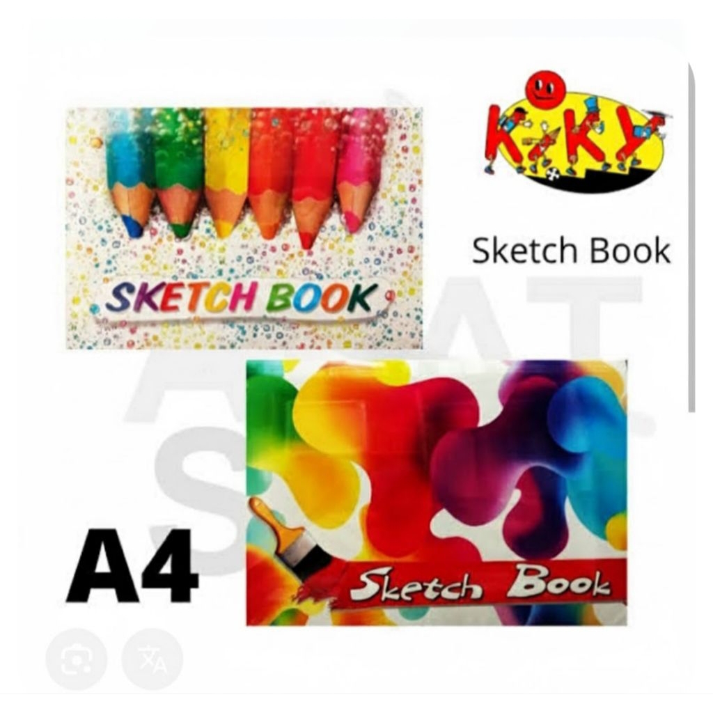 Sketch book A4 kiky