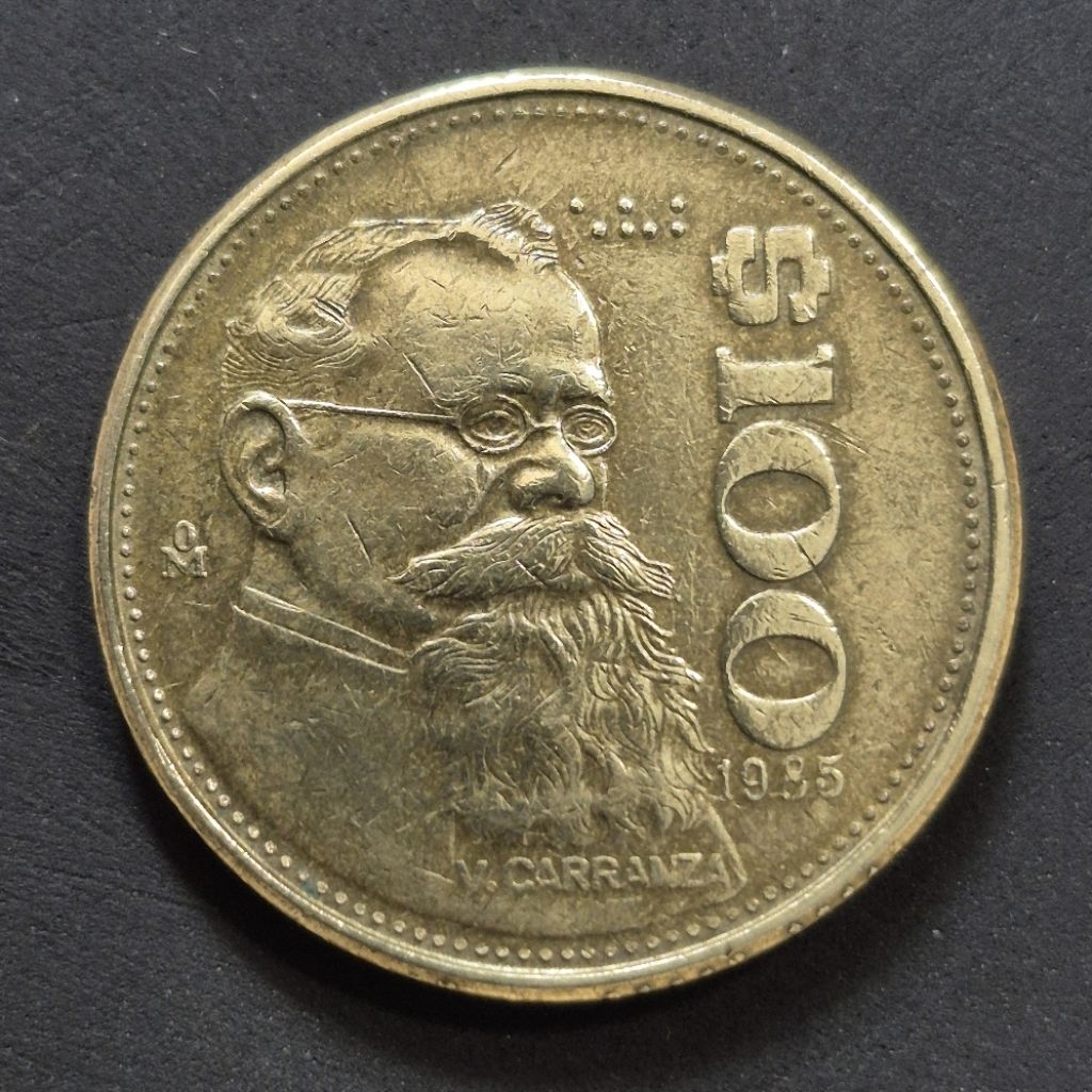 KOIN KOLEKSI 100 PESO MEXICO 1985 LANGKA