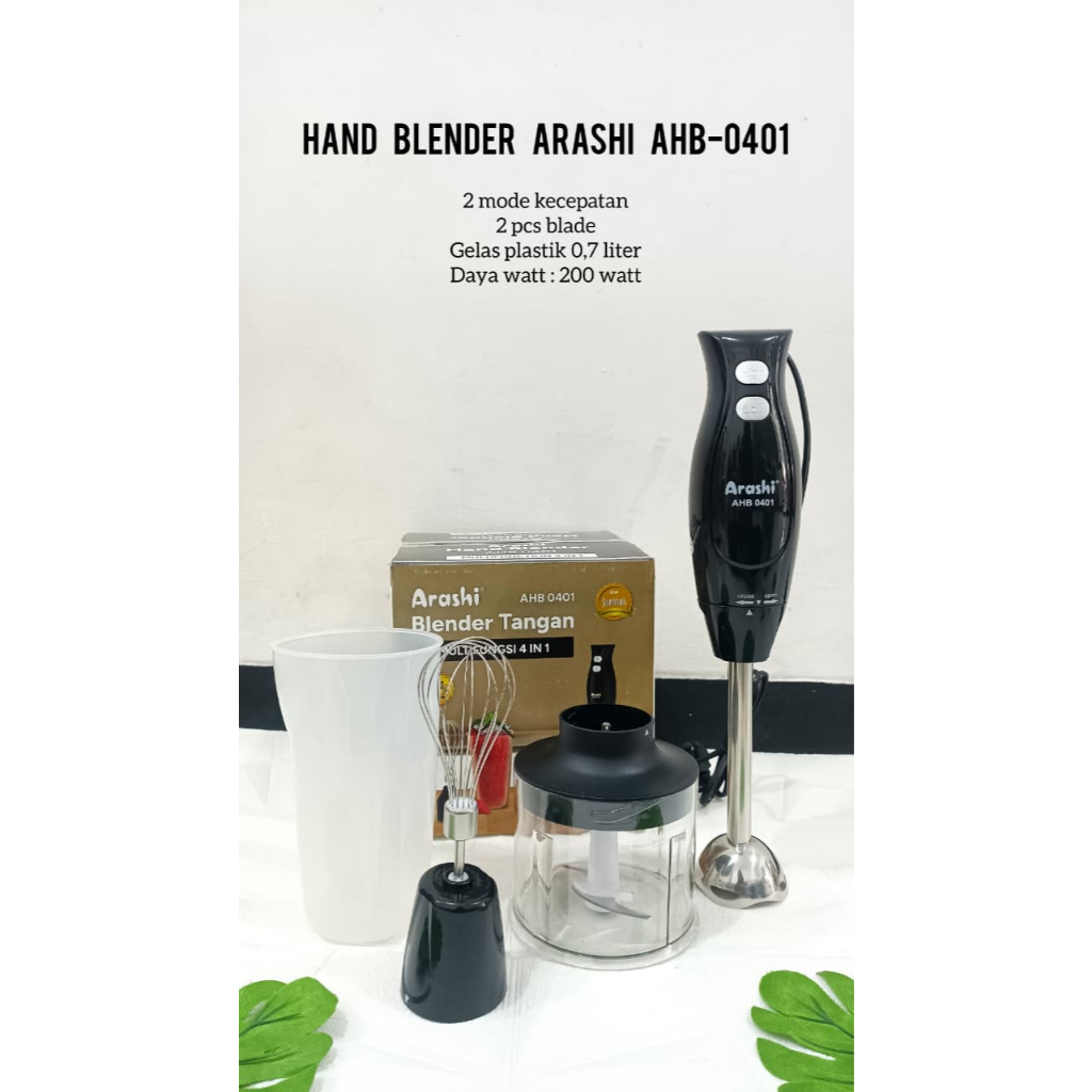 HAND BLENDER ARASHI AHB-0401
