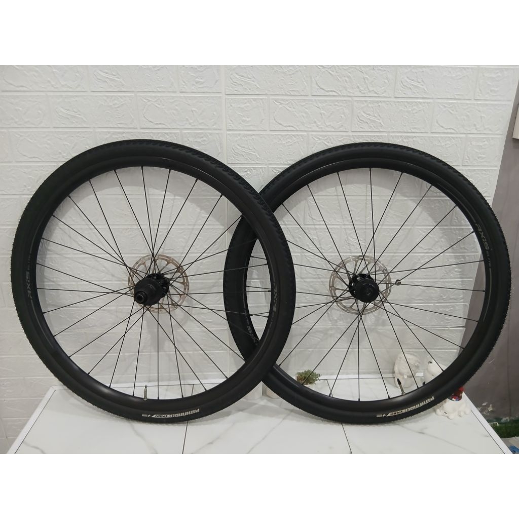 WHEELSET AXIS ELITE ALLOY DISCBRAKE 700C COPOTAN SPECIALIZED DIVERGE BARU