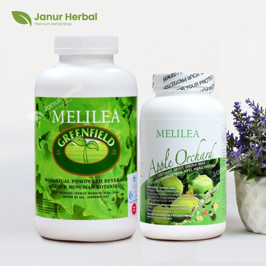 Melilea Apple Orchard | Melilea Greenfield Organik | Paket 2in1
