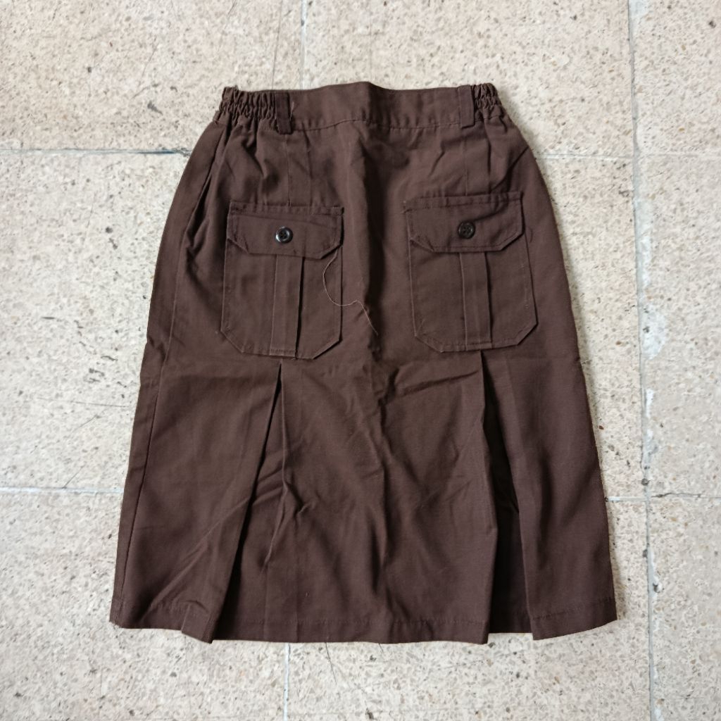 PL rok span pramuka kantong depan/ton78