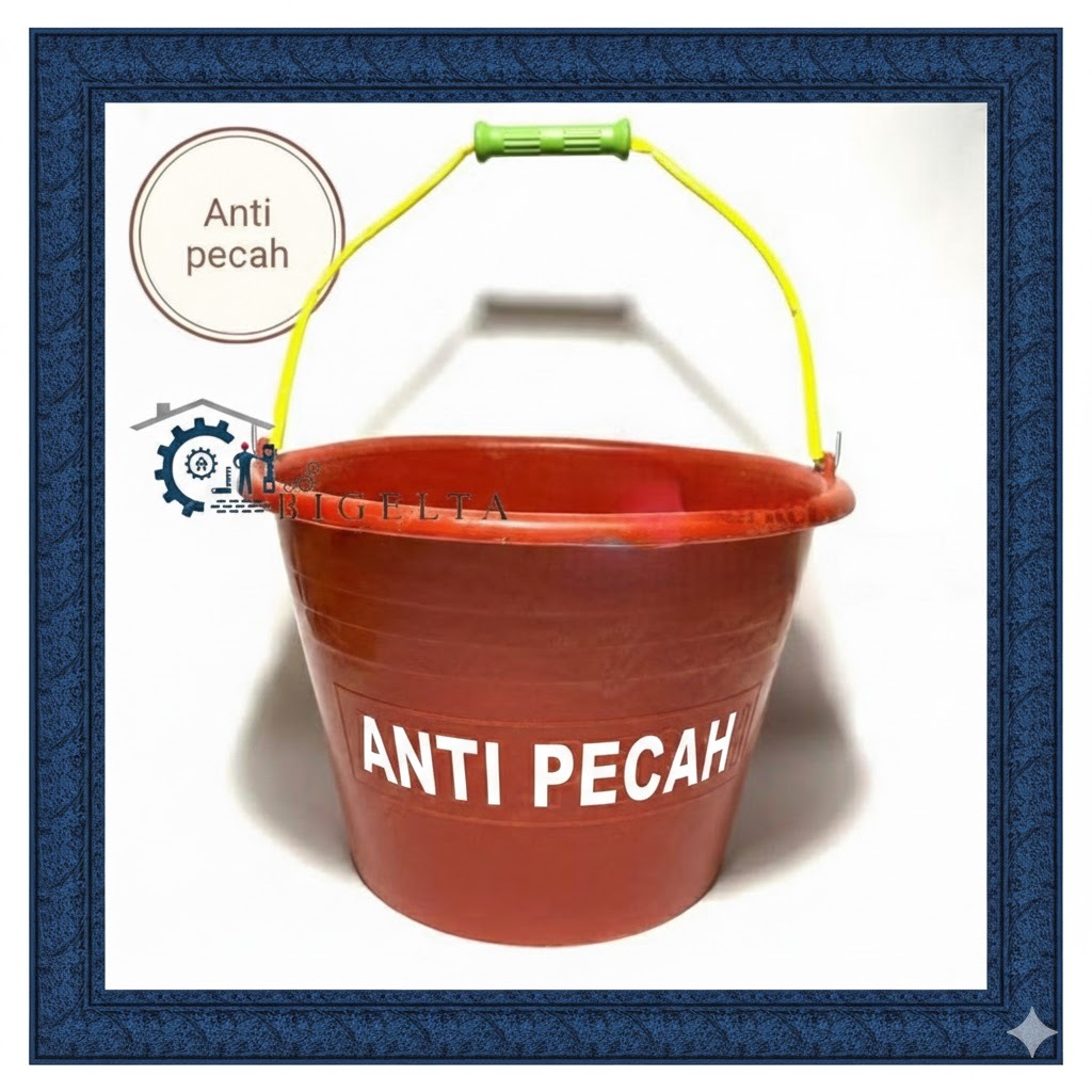 (COD) Timba Cor 15 Lentur anti pecah ( kualitas premium) ember plastik cor ember kecil
