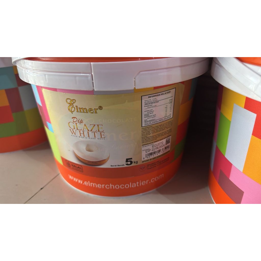 Elmer Dip Glaze White 5Kg / Glaze Elmer 5kg