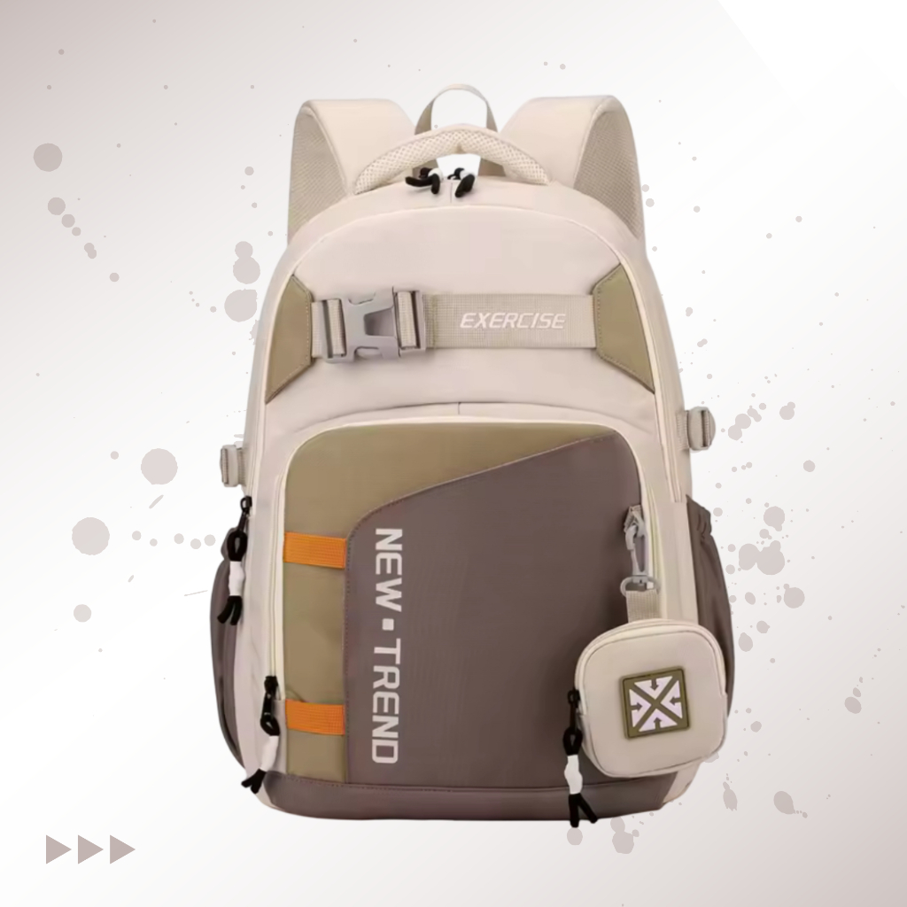 Tas Sekolah NEW-TREND Tas Sekolah Cewek/ Cowok Tas Sekolah Backpack SD SMP SMA