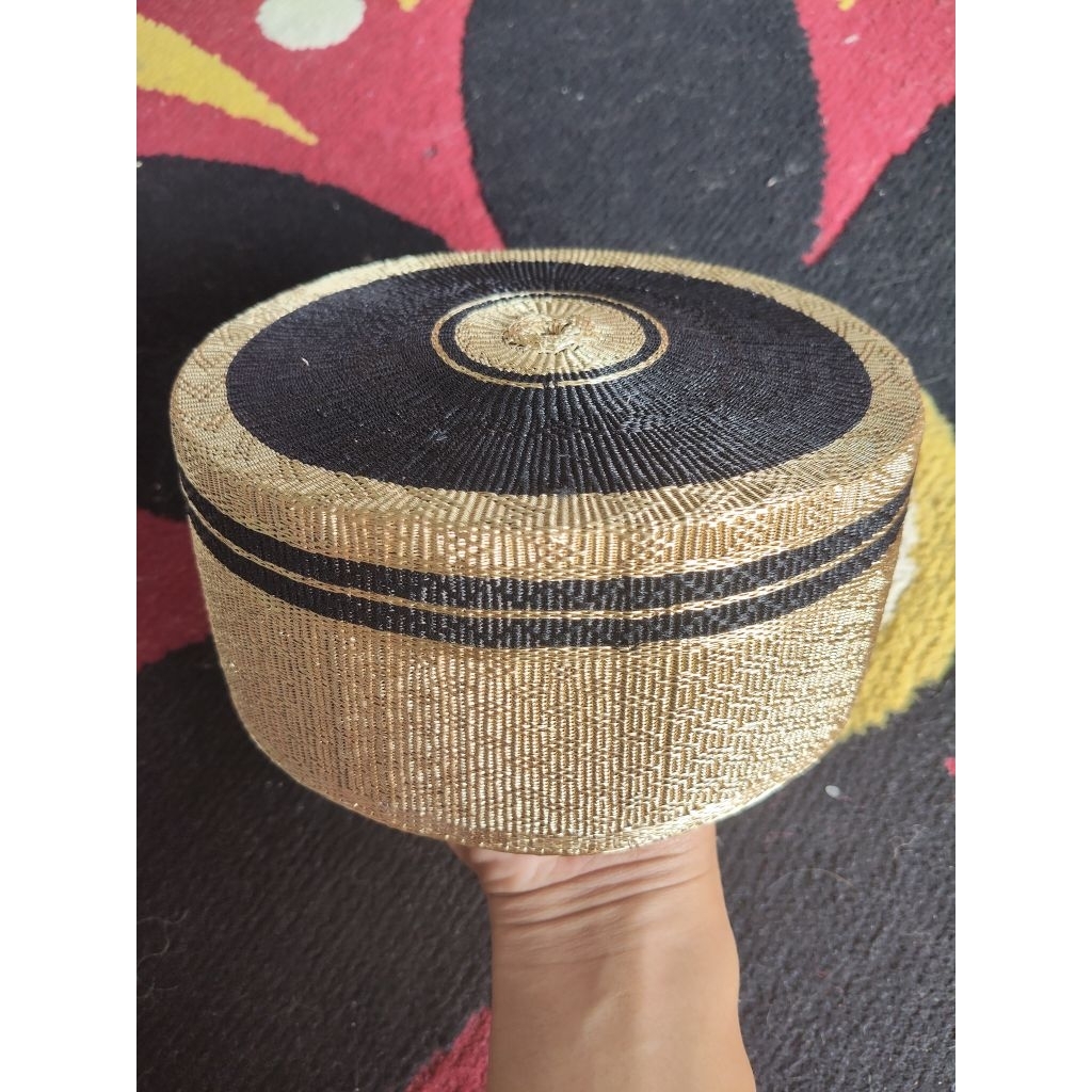 Songko recca tembaga impor / songkok tembaga asli / peci tembaga / songkok kc gold asli tembaga