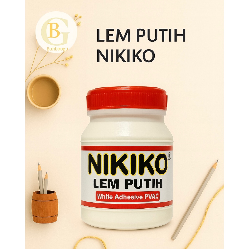 GROSSIR LEM PUTIH / LEM PUTIH NIKIKO / LEM NIKIKO / LEM PUTIH / LEM TABUNG / LEM PUTIH TABUNG
