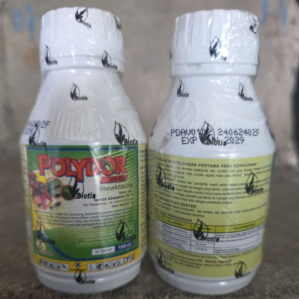 Insektisida POLYDOR 25EC Lamda Sihalotrin 25g/l-100 ml