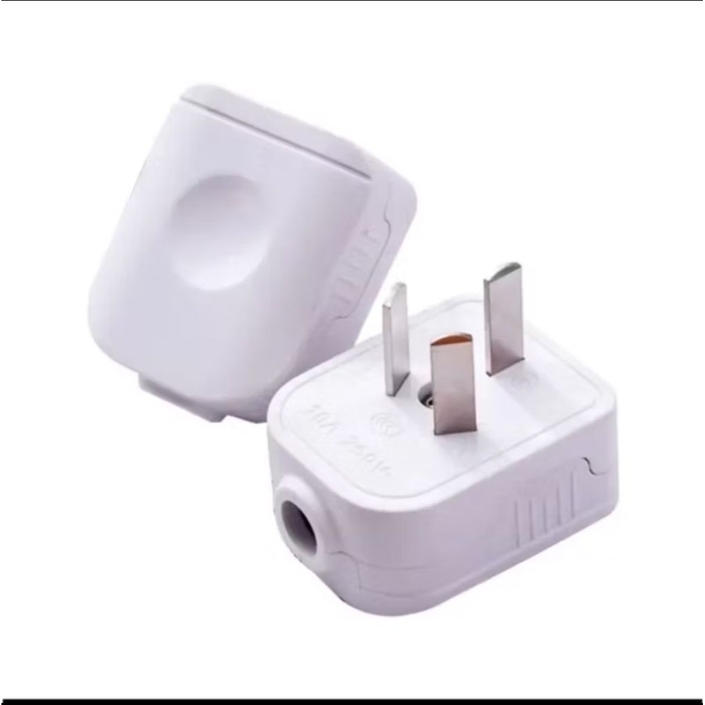 STEKER AC KAKI 3 16A AUSTRALIA NEWZELAND  COLOKAN LISTRIK KAKI 3 AU AUSTRALIA NEWZELAND CHINA  Steke