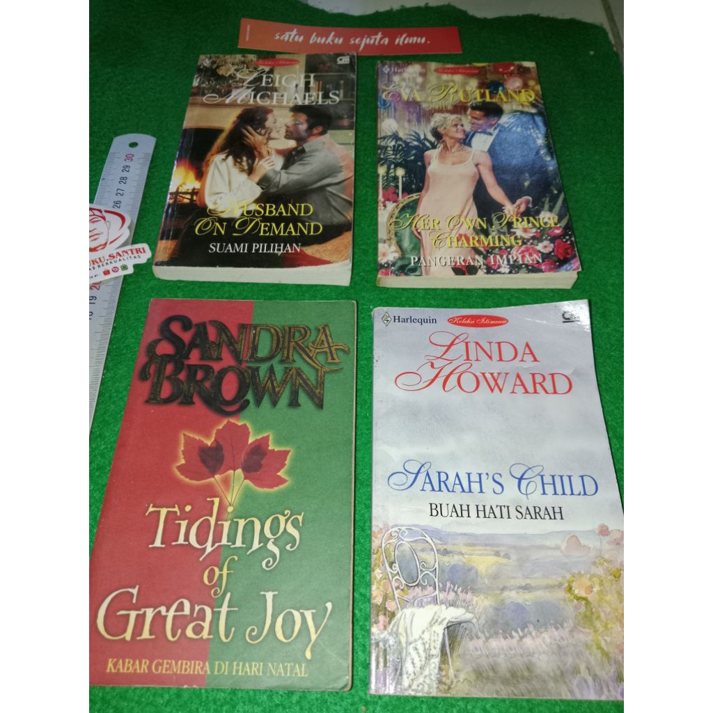 Paket Istimewa Tiga 4 Buku Novel Romansa Dewasa.