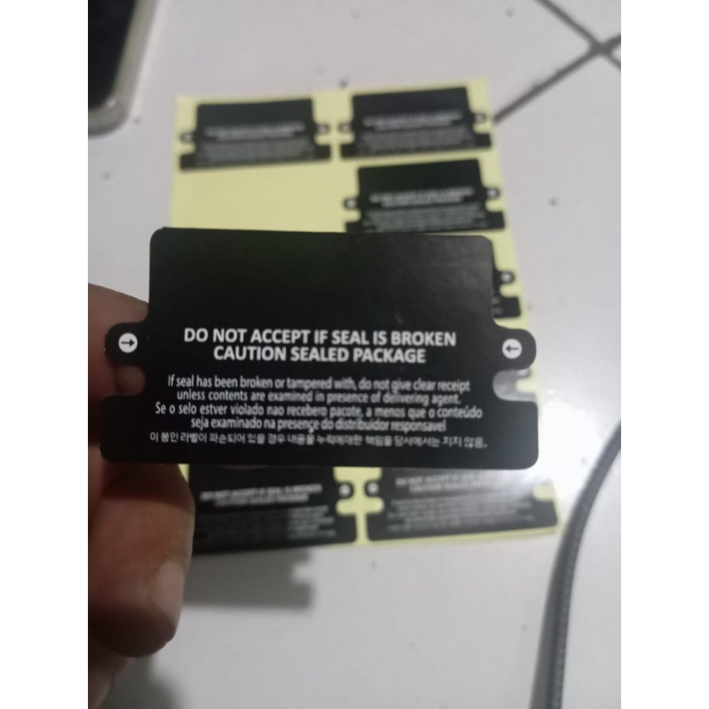 STIKER SEGEL HP SAMSUNG WATCH SAMSUNG BUDS SAMSUNG A15 A25 SAMSUNG A35 A55 SAMSUNG IMEI BARCODE A55