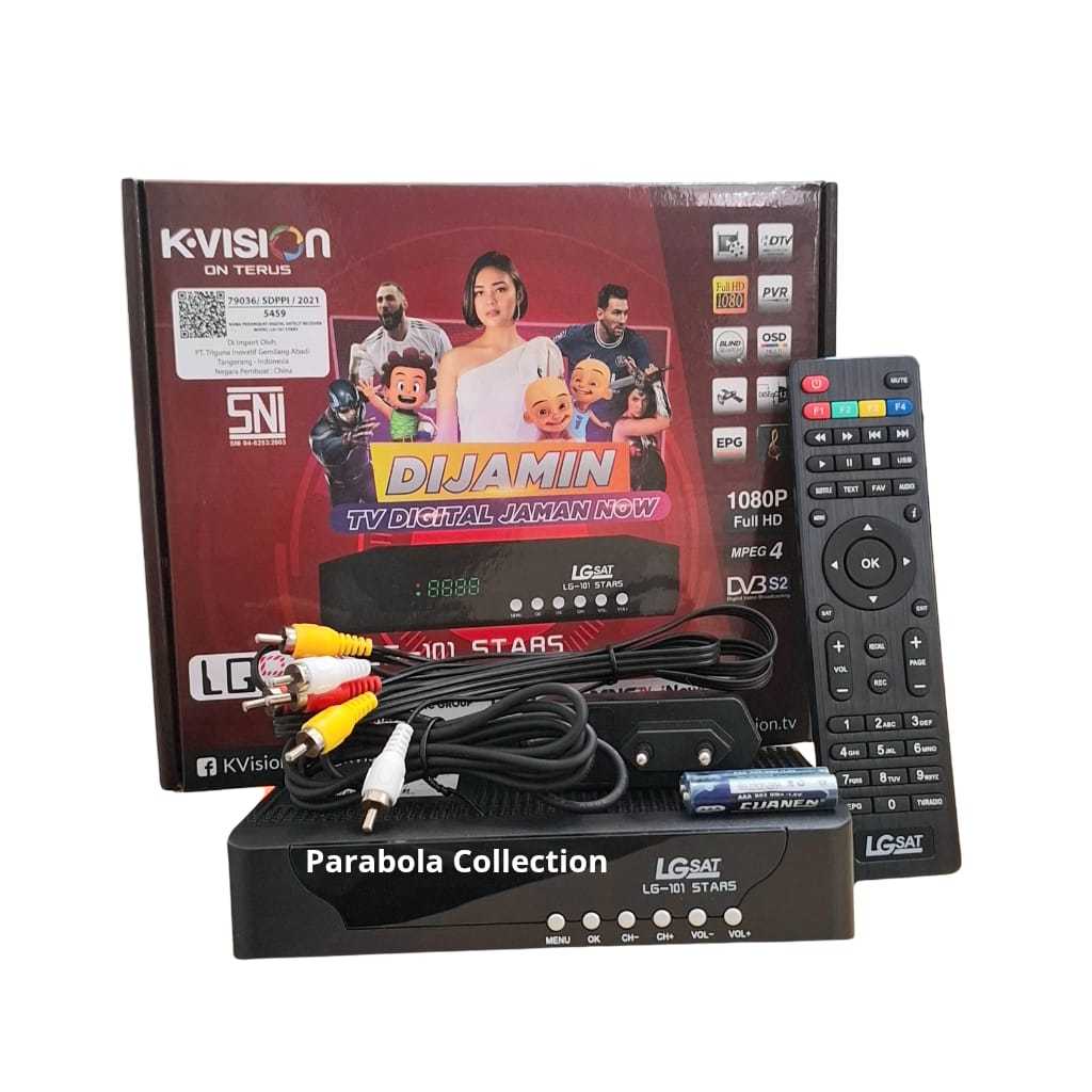 Receiver Digital Kvision Lgsat LG-101 Stars