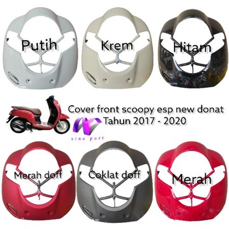panel Cover Tameng Depan Scoopy FI 2017-2020 / Panel Tameng Depan HONDA Scoopy 110 FI ESP