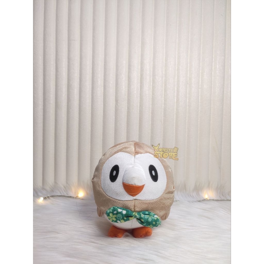 Boneka Pokemon Rowlet Chirimen - Pokemon Center