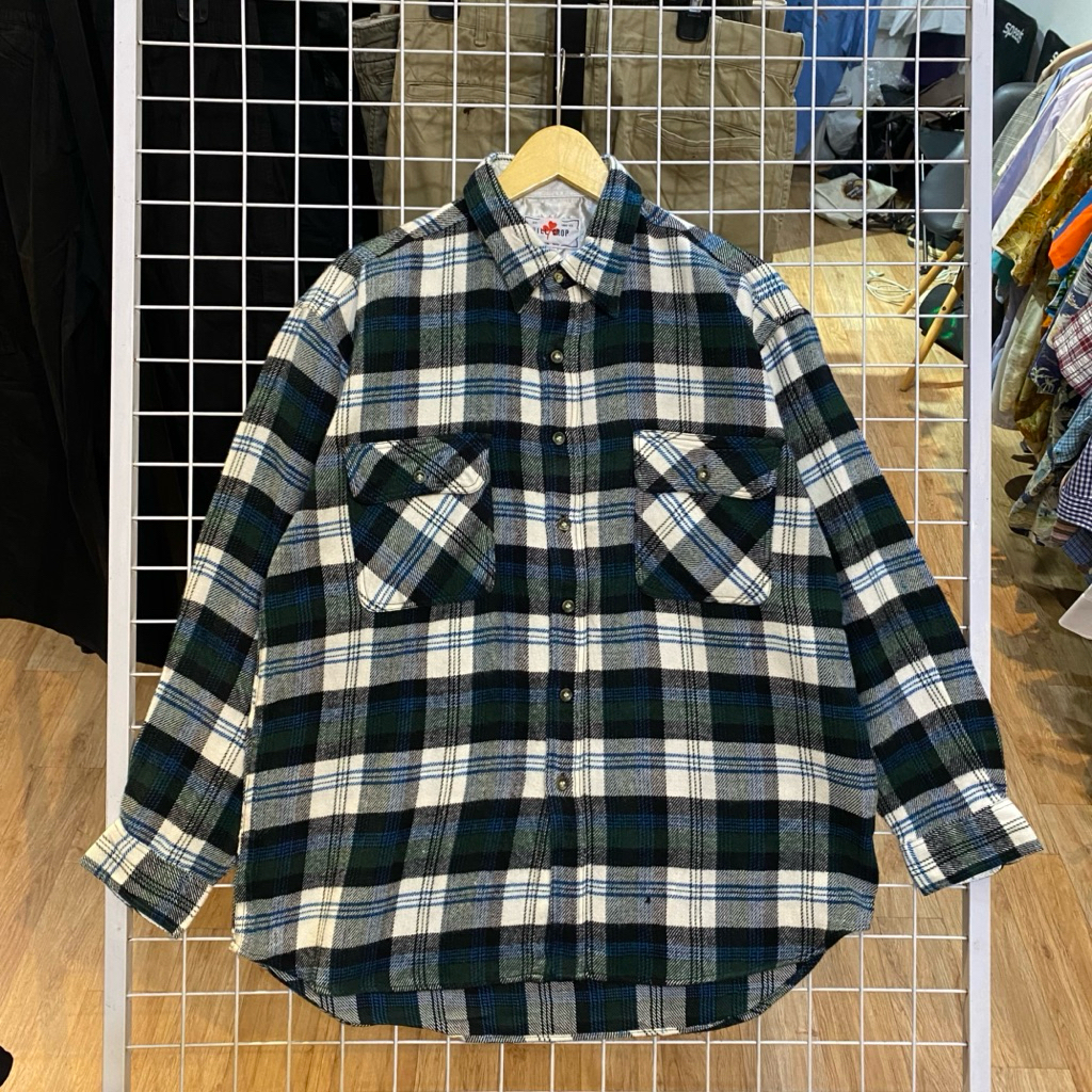 Hill Croup Wool Outer Flannel Shirt