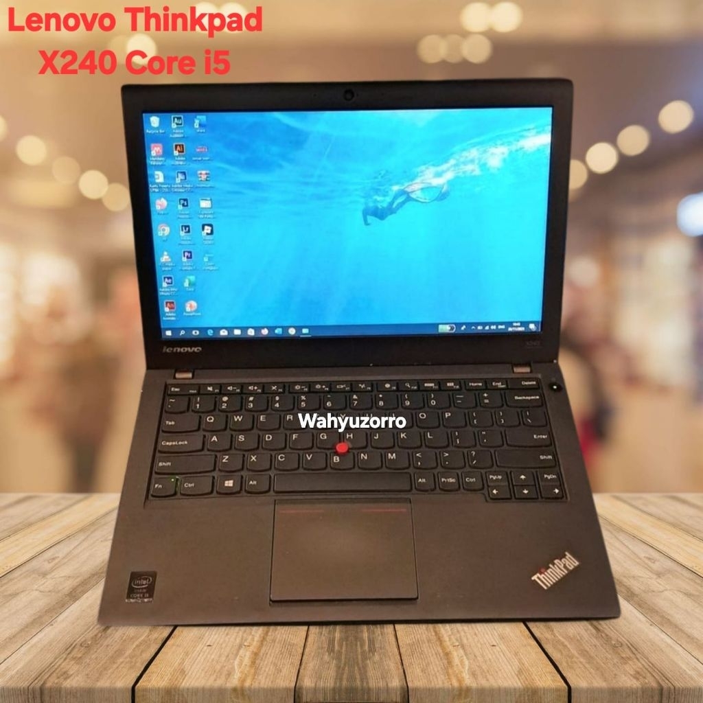 Laptop Lenovo Thinkpad X240 Core i5 Black Second/Bekas