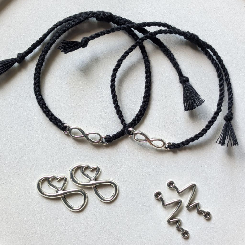 Gelang Couple Infinity ( free cincin cp) | Couple Bracelet infinity | Gelang Couple boyfriend girlfr