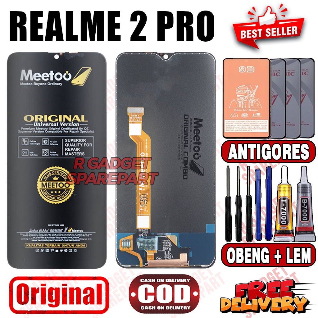 Lcd Touchscreen REALME 2 PRO Original MEETOO Fullset