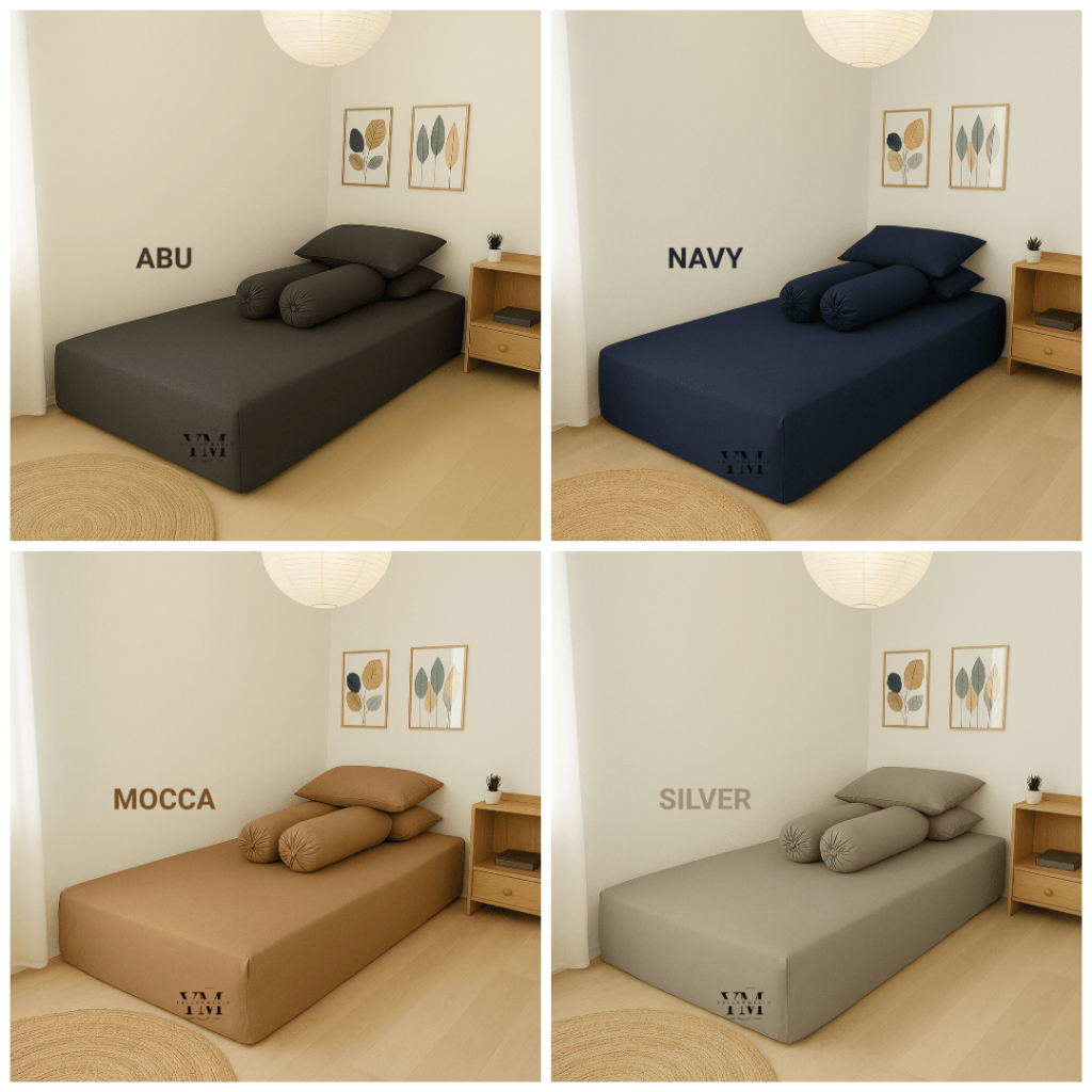 Yellowmarin - Sprei Polos Set 90X200X25 - Sprei Single Set 90X200X25