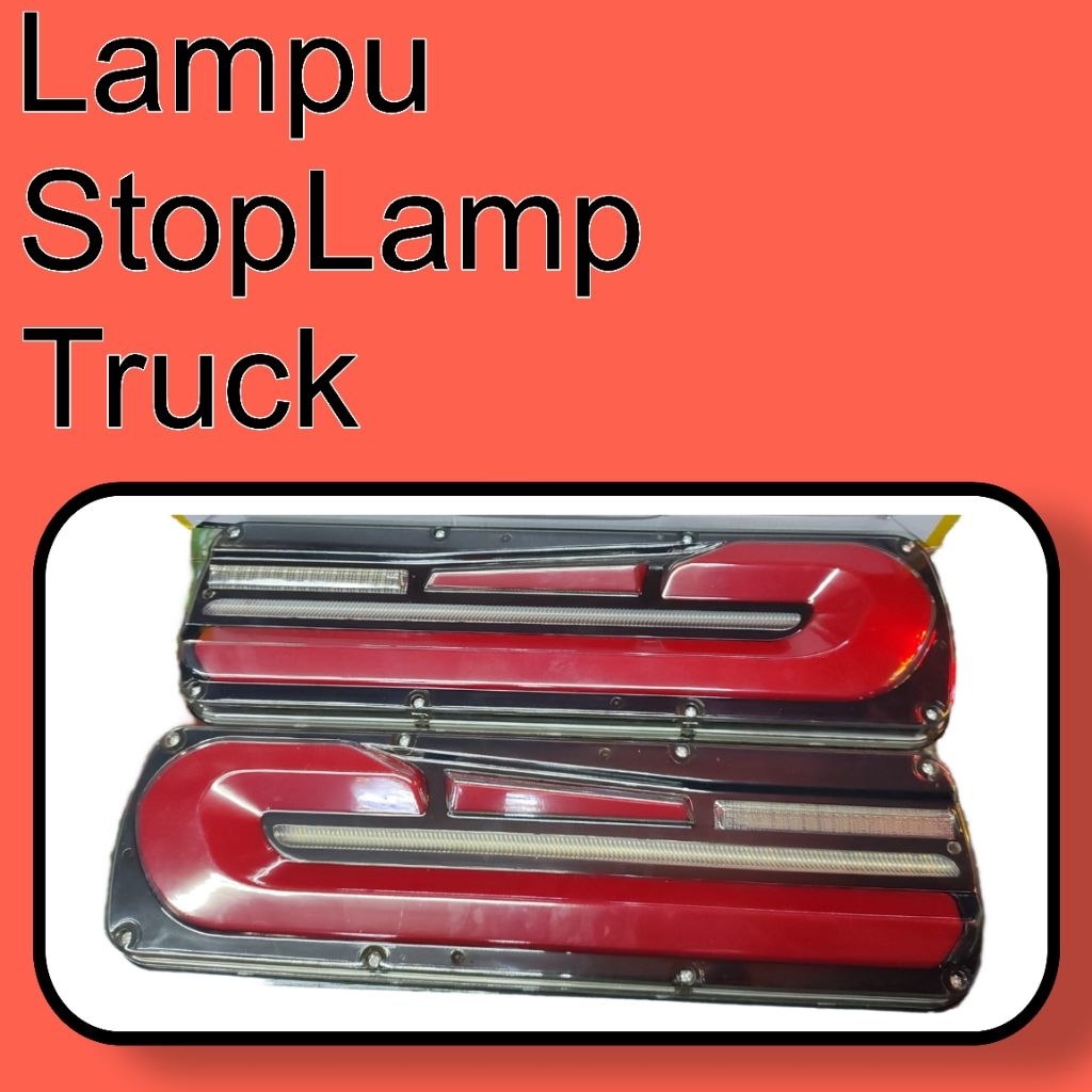 Lampu Stoplamp Truk 24Volt BMW Stop Lamp Rem BelakangTruk CANTER GIGA TRONTON