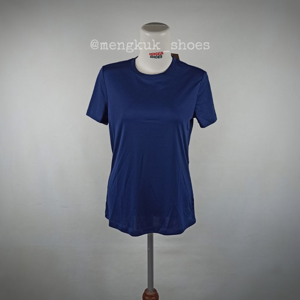 Kaos Sporty Astec Jaja Active T Shirt NAVY size S M L Original - KAOS POLIESTER RUNNING TENNIS BADMI