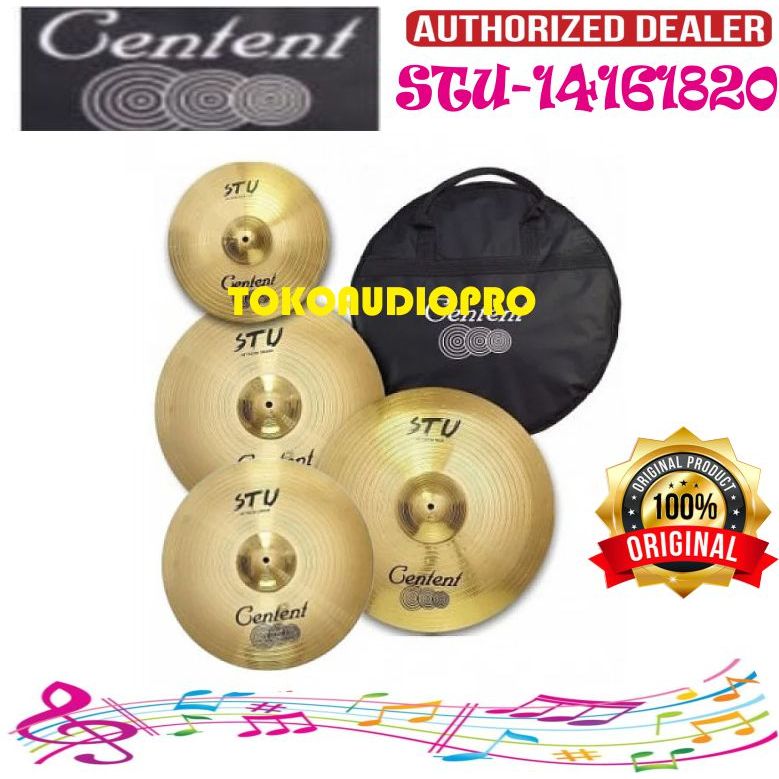 Cymbal Centent STU 14161820 Cymbal Set Drum STU14161820