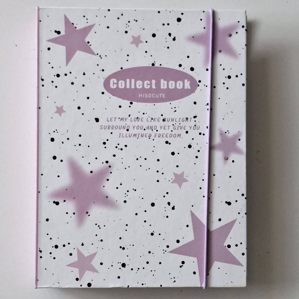 Preloved binder A5 enam ring dan isi binder