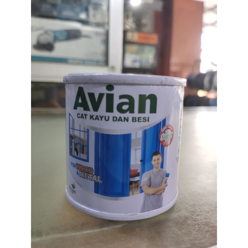 CAT AVIAN CAT KAYU DAN BESI 733 BIRU 100CC