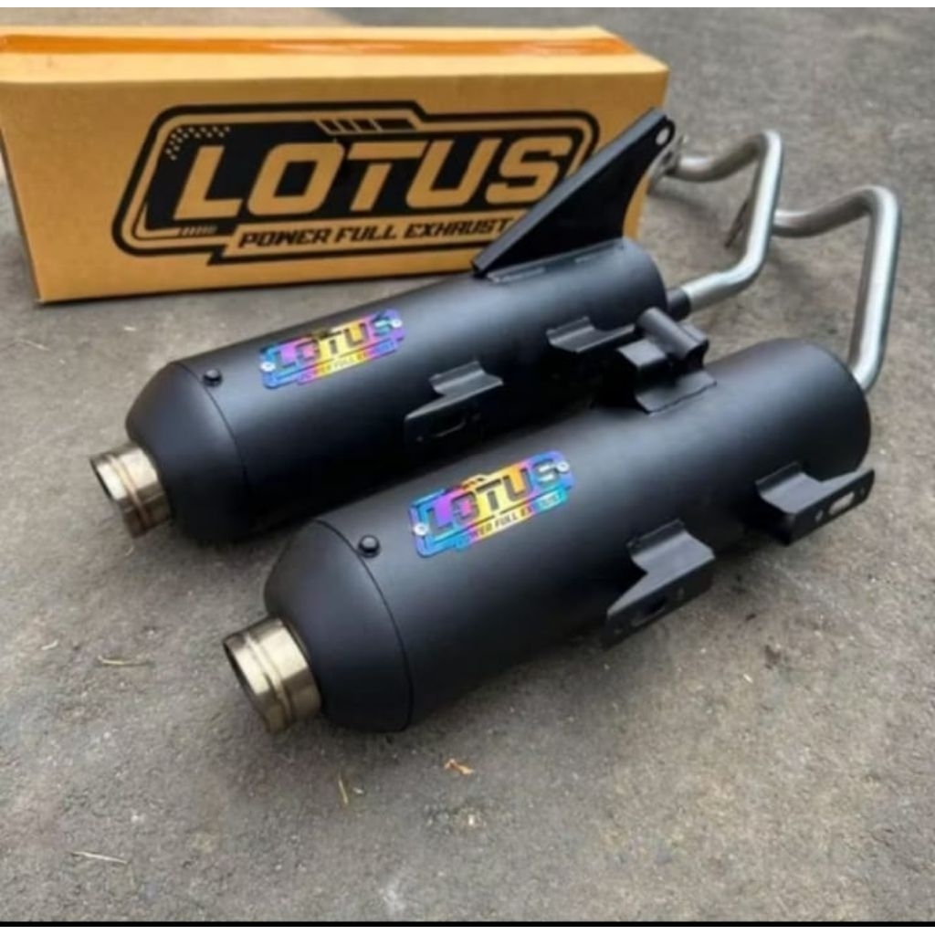 knalpot standar racing Lotus original all metic beat vario