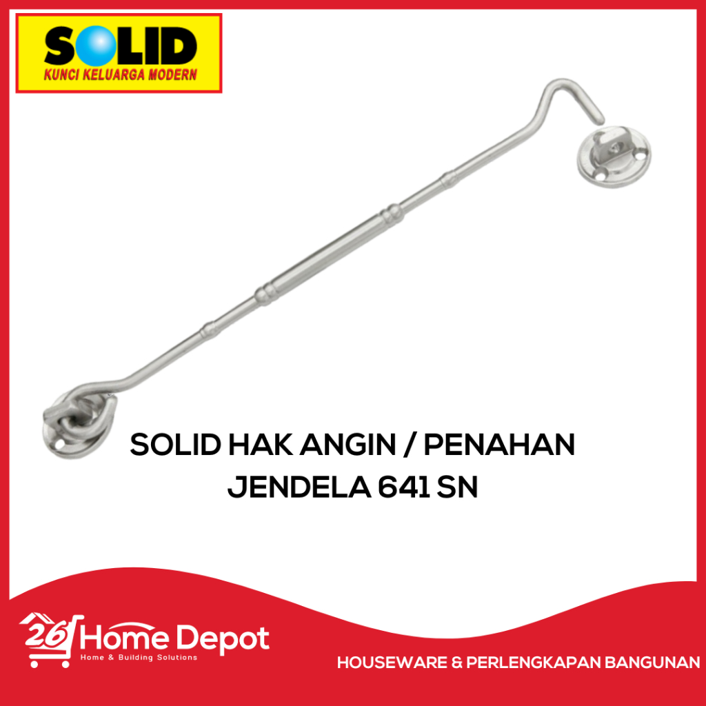 SOLID HAK ANGIN 641 SN / Penahan Jendela