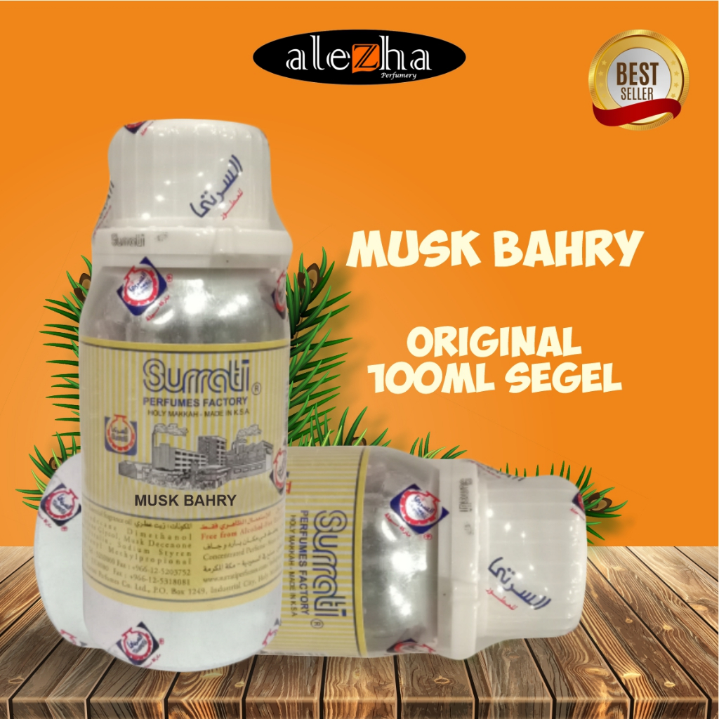 Bibit Parfum Murni MUSK BAHRY | SURRATI 100ML SEGEL