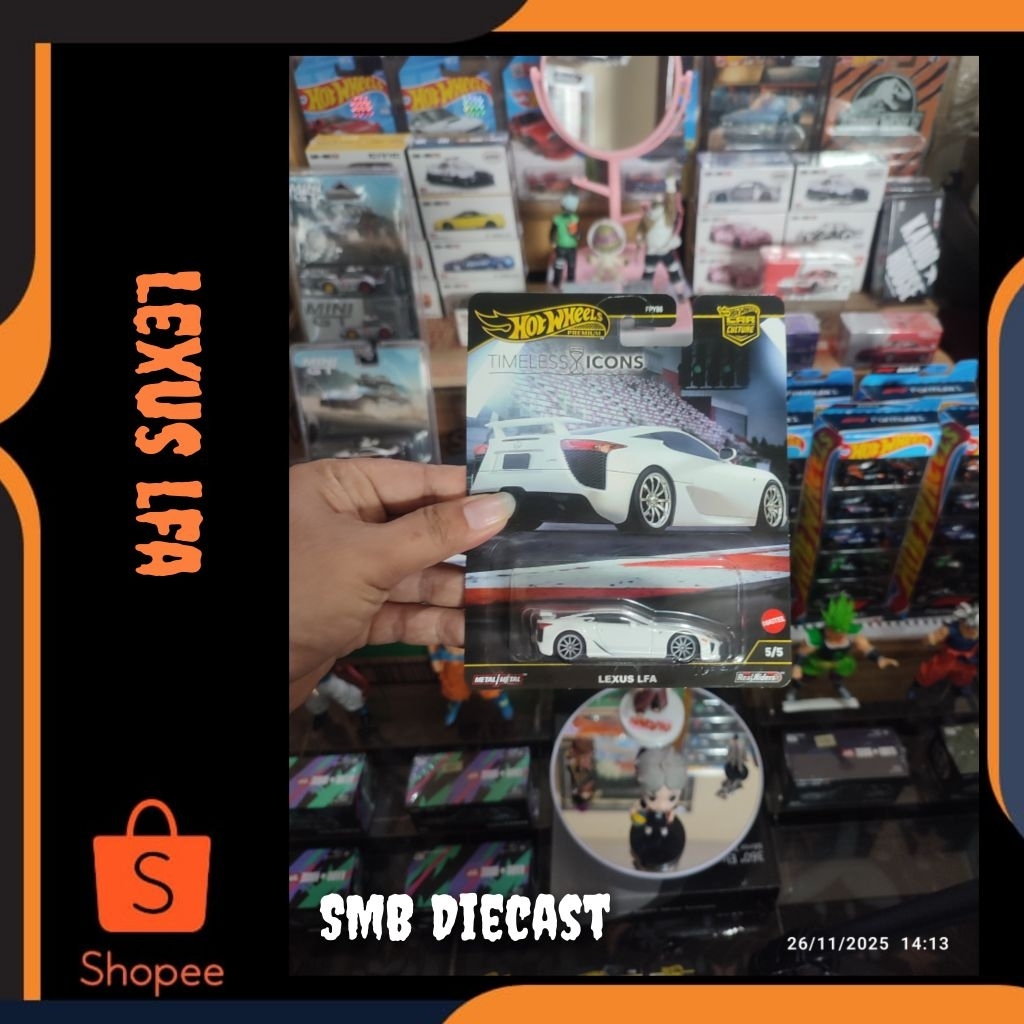 HOT WHEELS LEXUS LFA TIMELESS ICONS (PREMIUM)