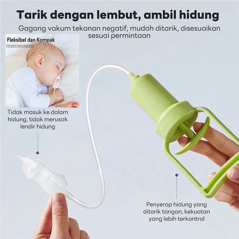 Baby Nasal Aspirator Hand Pump /Penyedot Ingus Bayi /Alat Penyedot Ingus Lendir Bayi Manual Aman dan
