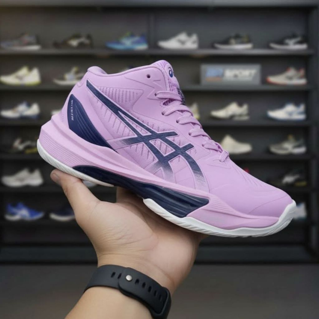 sepatu olahraga voli volley volly voly SKYY FFF warna cewek import quality premium super