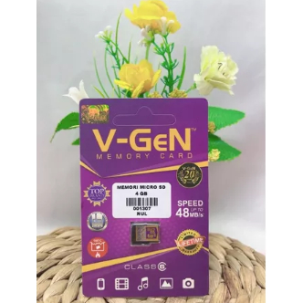 Memori Card Hp V Gen MMC Micro Sd Class 6 Memory Handphone Termurah Original VGen 4GB 8GB 16GB 32GB