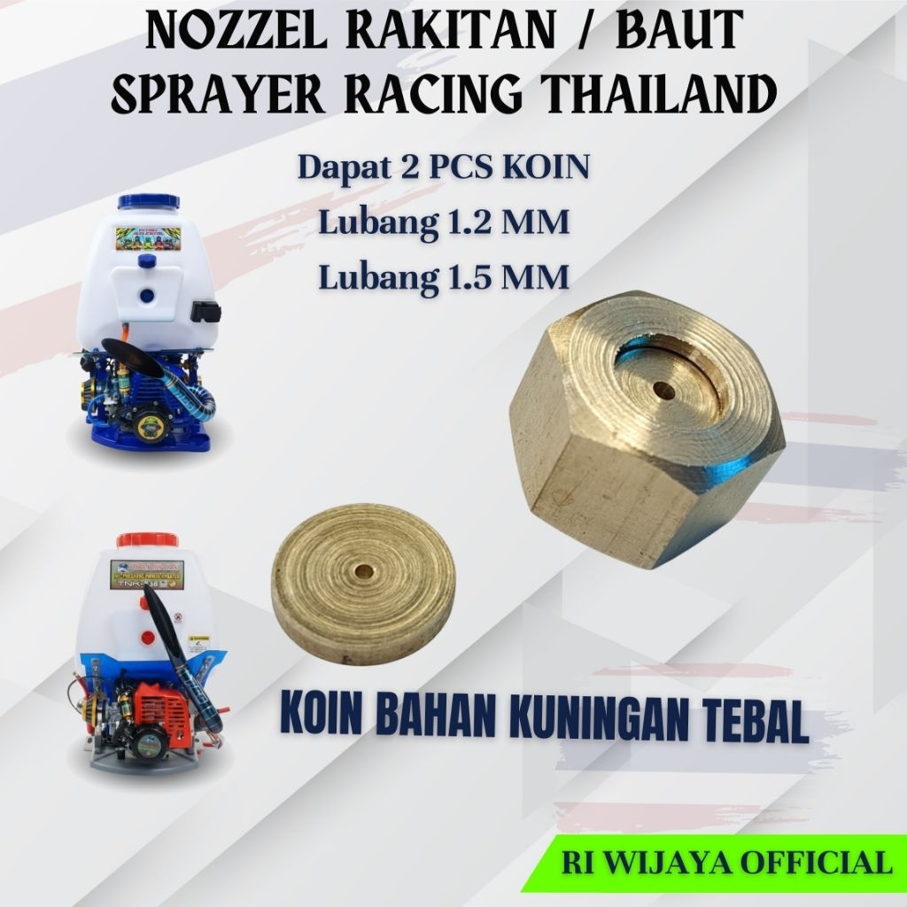 NOZZEL CUSTOM THAILAND / NOZZEL BAUT SPRAYER THAILAND / NOZZEL RAKITAN / NOZEL SPRAYER THAILAND