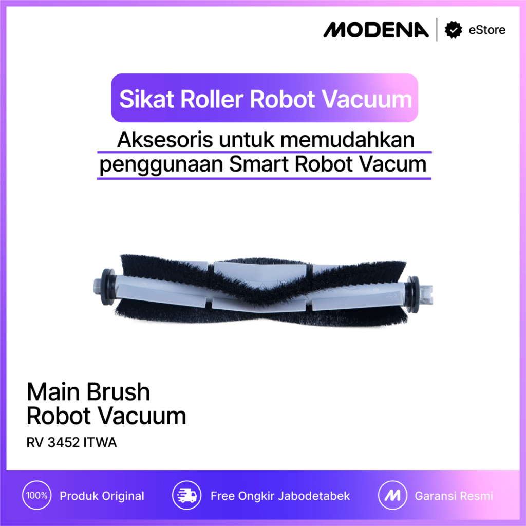 MAIN BRUSH - Accessories MODENA Seamless Smart Robot Vacuum WiFi LIDAR - RV 3452 ITWA