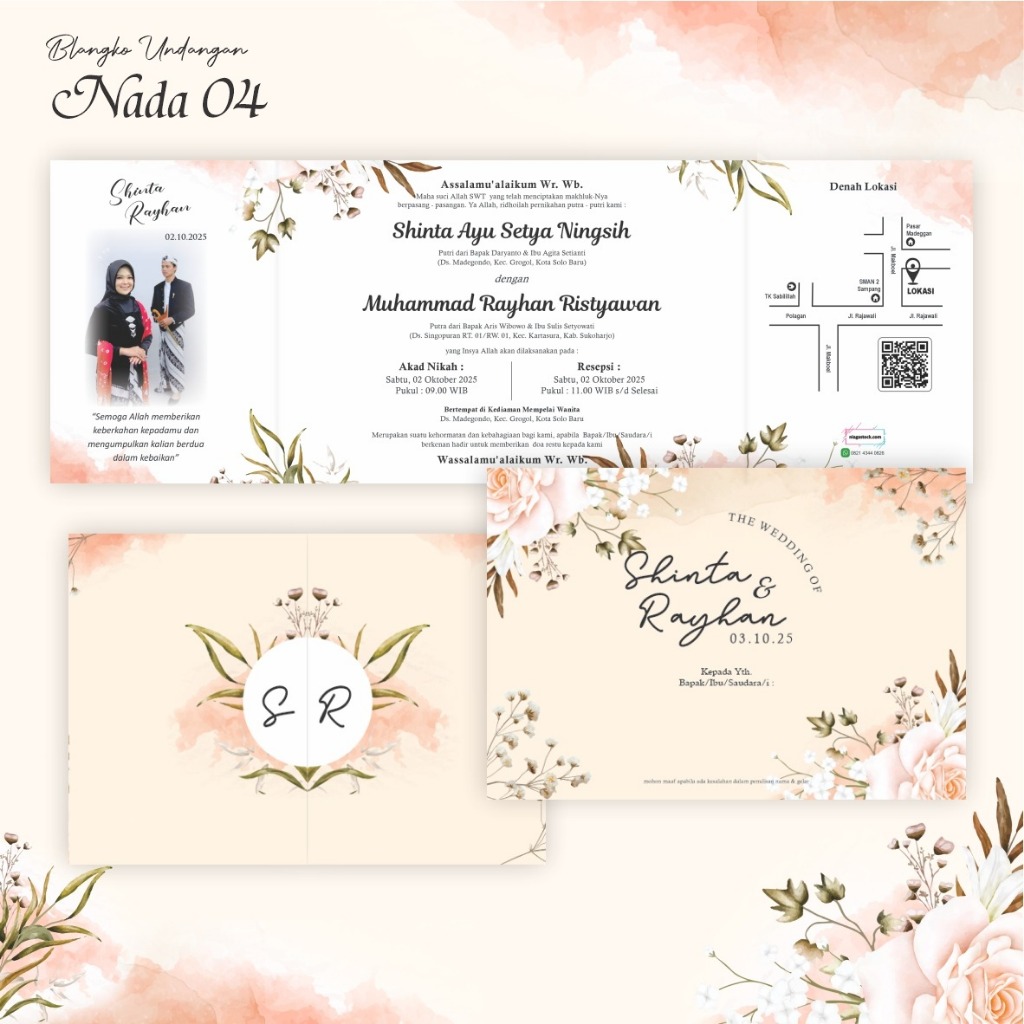 BLANKO NADA 04 - BLANKO UNDANGAN KOSONGAN