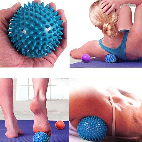 Kang Gege - Bola Terapi PVC Spiky Massage Ball Sport Fitness/ Bola Duri Refleksi Kaki Tangan Punggun