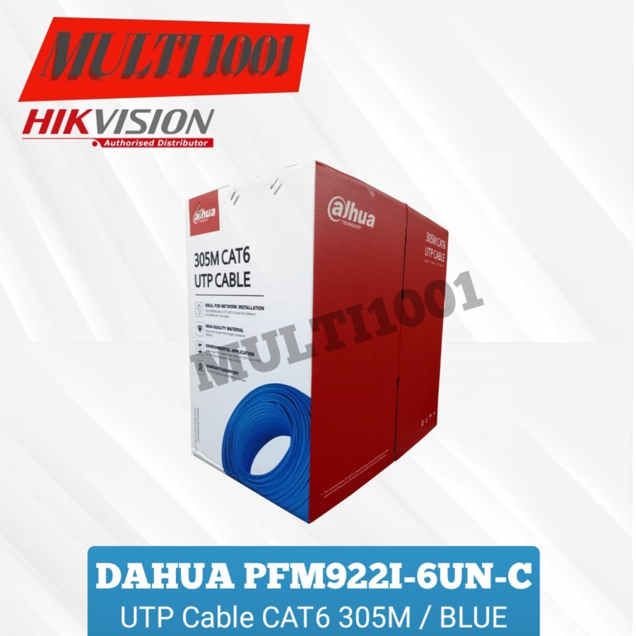 KABEL UTP CAT6 / DAHUA KABEL UTP / CABLE UTP DAHUA CAT6 305M