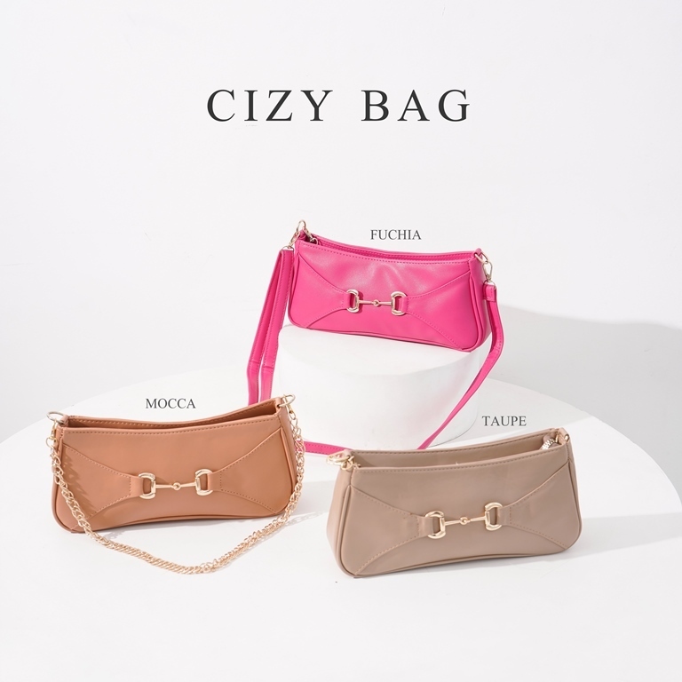 Deliwafa - [Tas Selempang Wanita] Tas Cizy