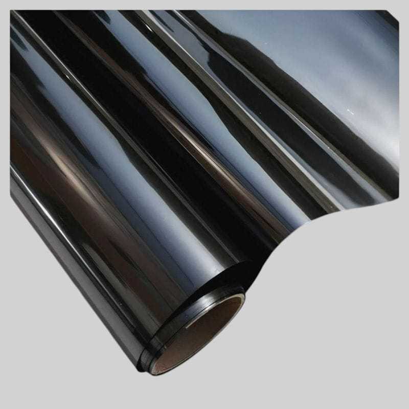 sticker kaca film riben hitam 100CM (1meter) tebal 2 Ply